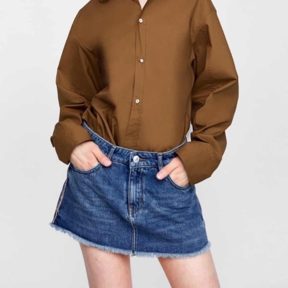 Zara Denim Skort